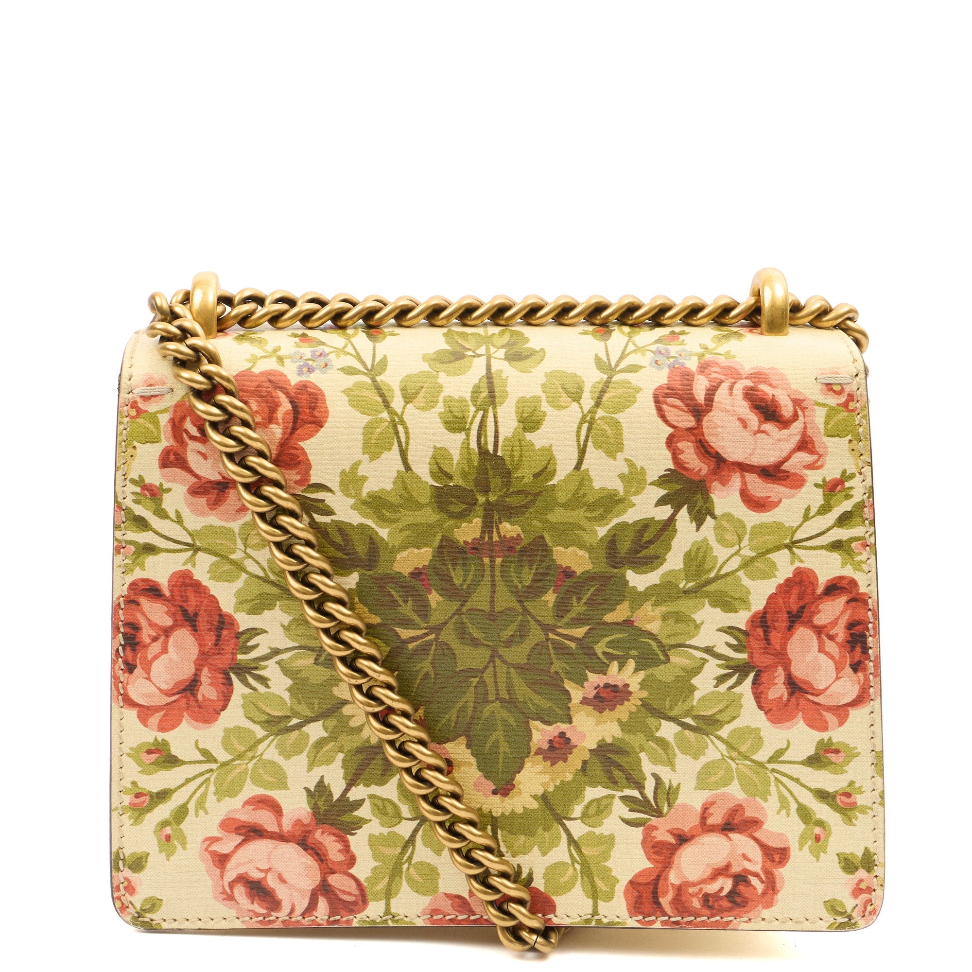Gucci Mini Bag Dionysus - Mini in Neutral, Leather — Back View