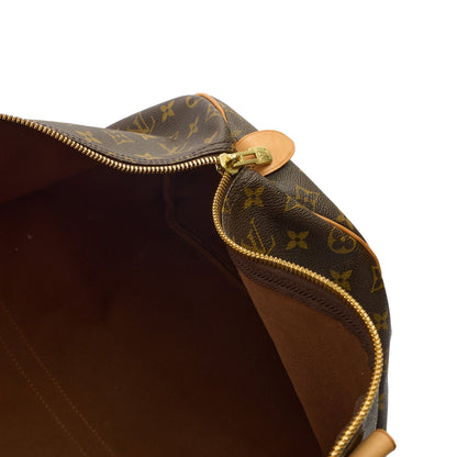 Louis Vuitton Top Handle Keepall 55 in Monogram, Canvas — Lifestyle View