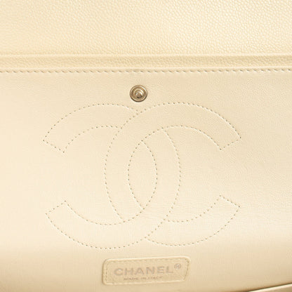 Chanel Classic Double Flap - Large in Champagne, Caviar Leather — Alternate View 12