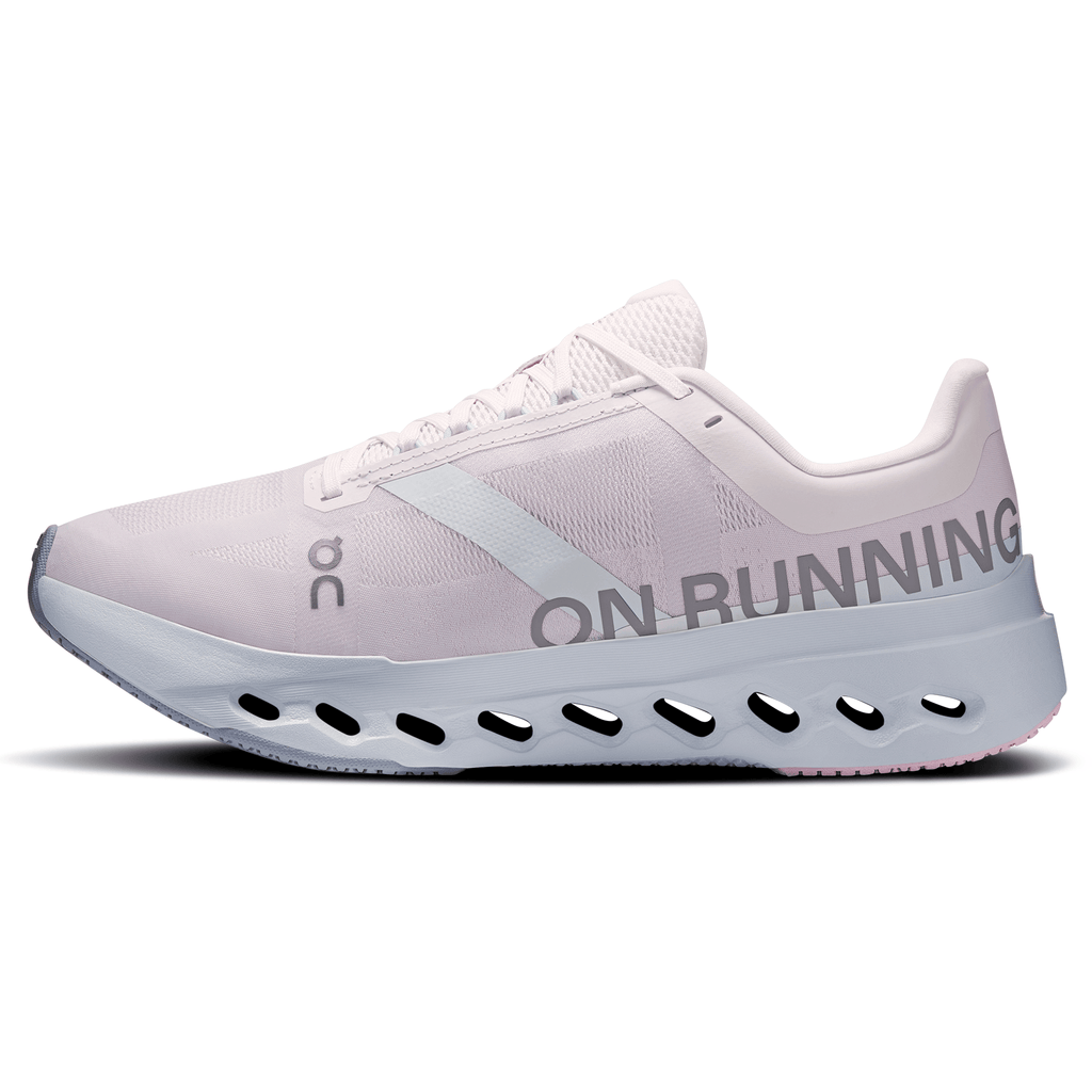 On Cloudsurfer Next Wmns 'Peony Heather' — UK 3 | EU 36 | US 5 — Side View