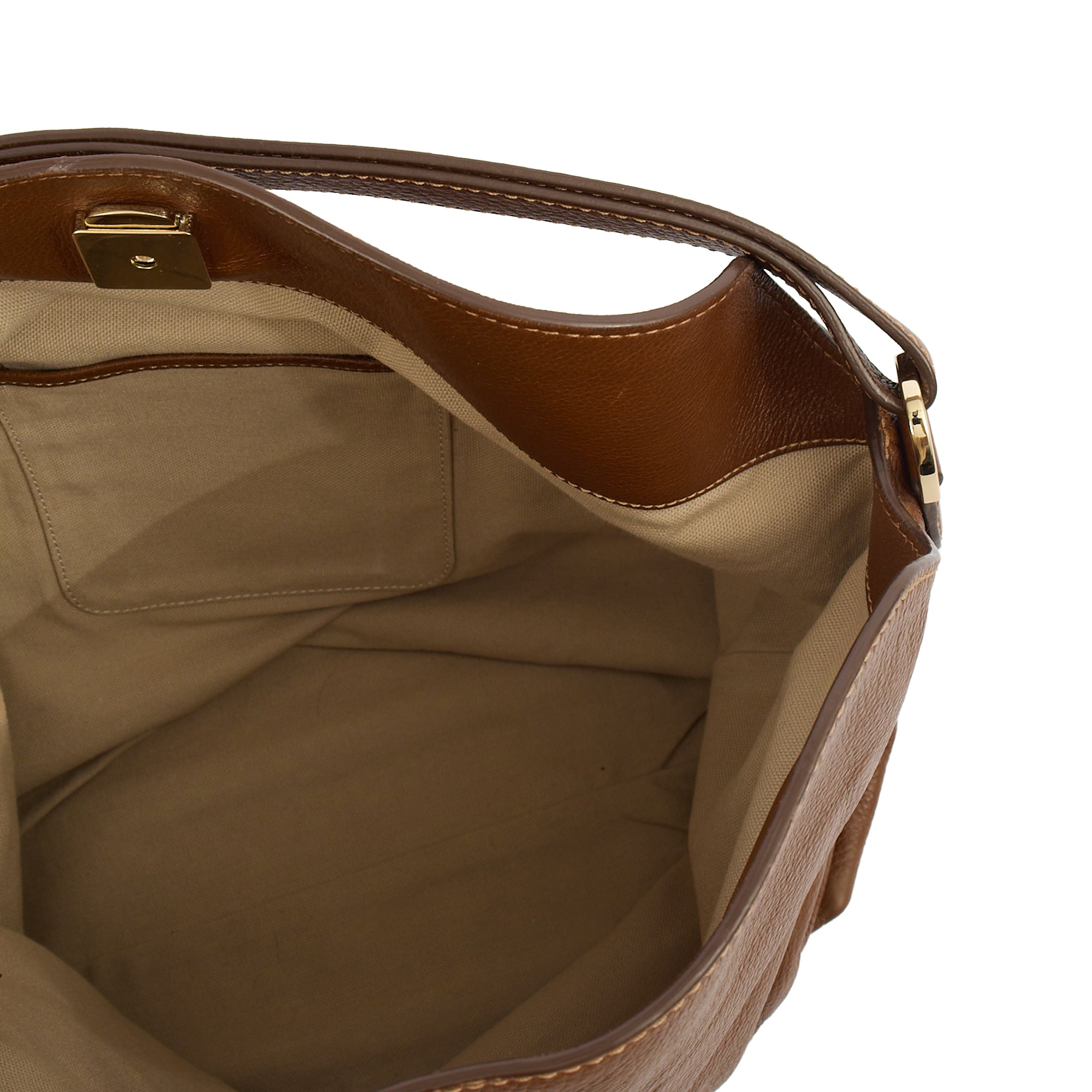 Mulberry Shoulder Bag Tessie Tote in Oak, Leather — Lifestyle View