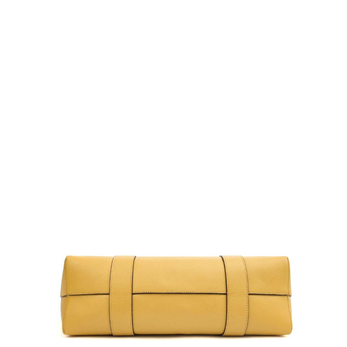 Mulberry Tote Bayswater Tote in Citrus Yellow, Calfskin Leather — Top View