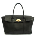 Mulberry Tote Bayswater - New in Black, Calfskin Leather — Front View