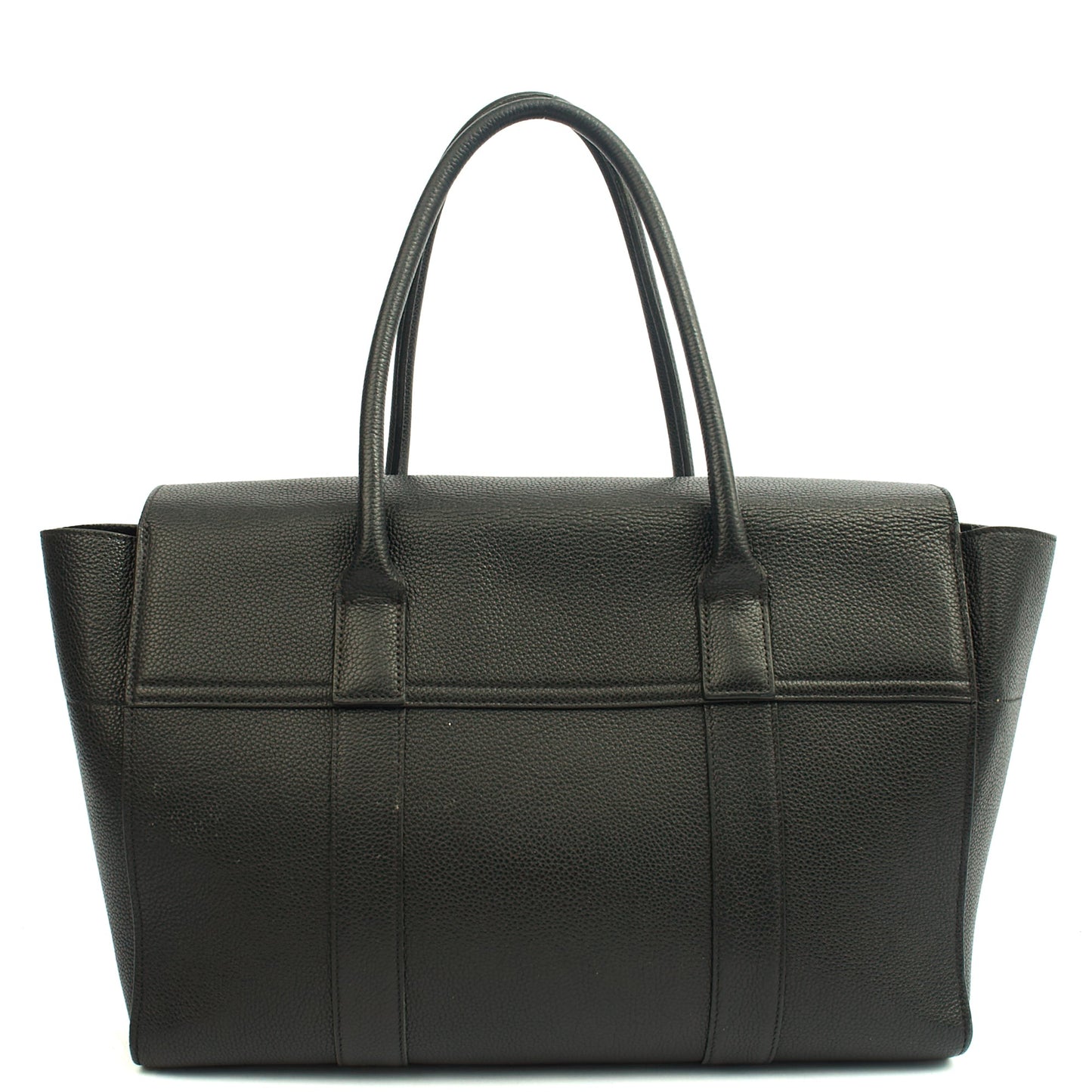 Mulberry Tote Bayswater - New in Black, Calfskin Leather — Back View