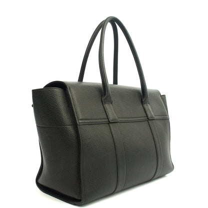 Mulberry Tote Bayswater - New in Black, Calfskin Leather — Side View