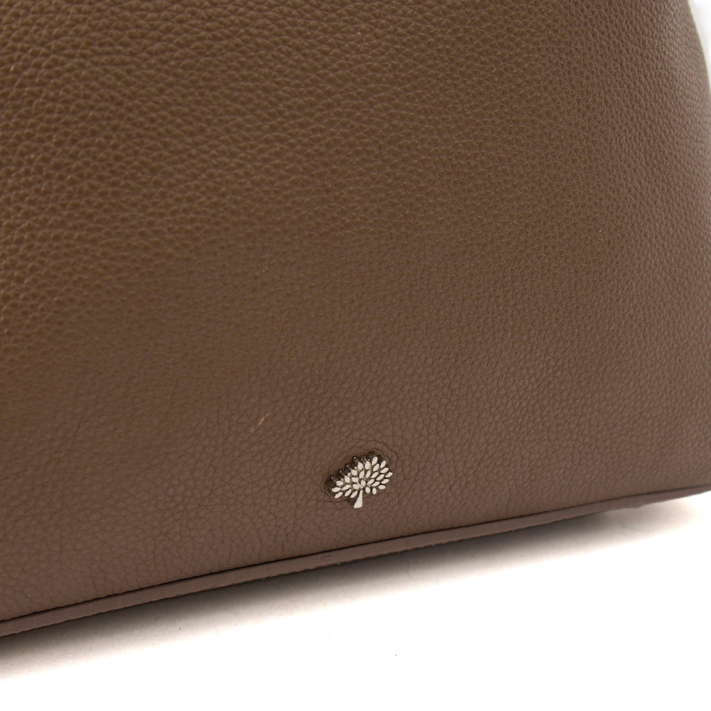 Mulberry Tote Alice  in Taupe, Calfskin Leather — Lifestyle View