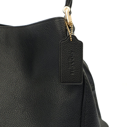 Coach Tote Edie Tote in Black, Leather — Alternate View 7