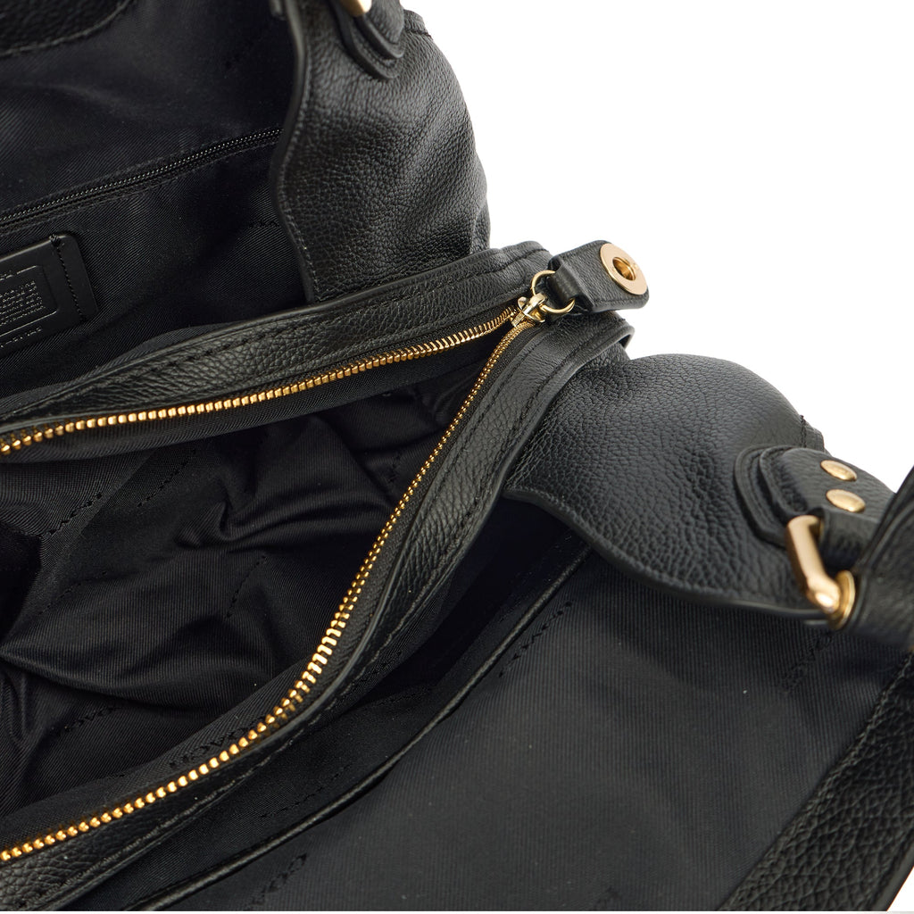 Coach Tote Edie Tote in Black, Leather — Alternate View 8