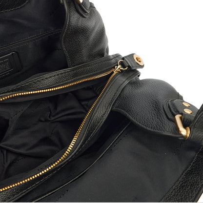 Coach Tote Edie Tote in Black, Leather — Alternate View 8