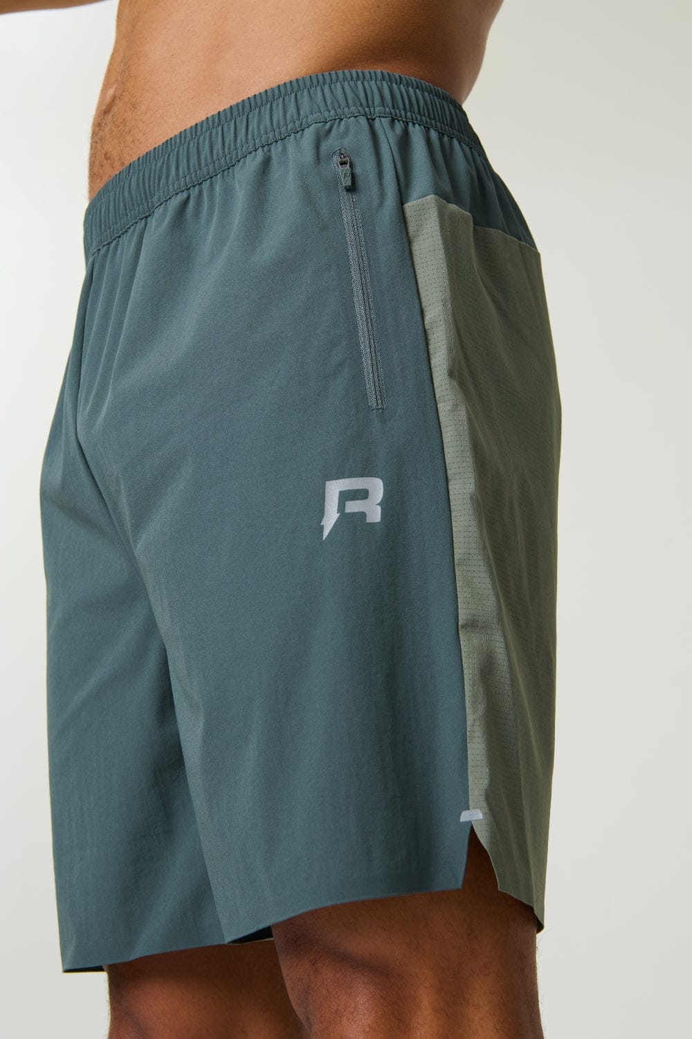 Reprimo Clima Shorts 'Dark Moss Khaki' — XS — Back View