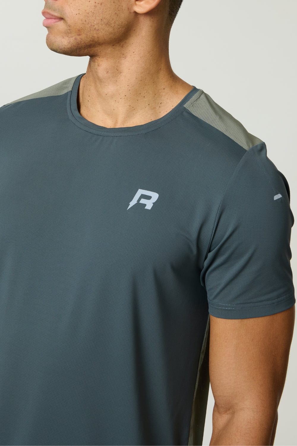 Reprimo Clima T-Shirt 'Dark Moss Khaki' — XS — Back View