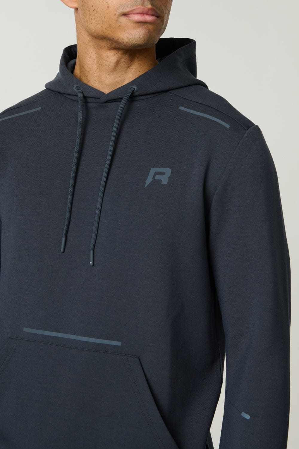 Reprimo Motion Hoodie 'Slate' — XS — Back View