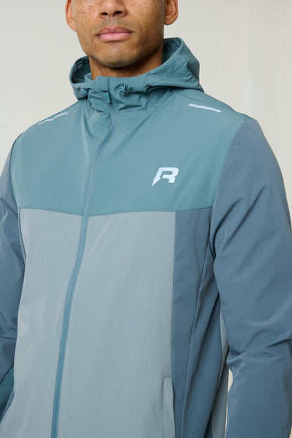 Reprimo Flight Windbreaker 'Tide Marble' — XS — Back View