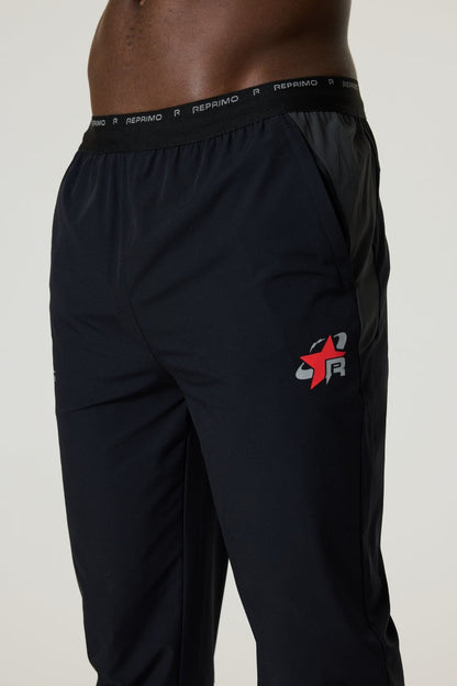 Reprimo RP Flight Pant 'Black Red' — XS — Back View