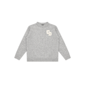 Cardair CD Logo Knit Sweater - Grey — S — Front View