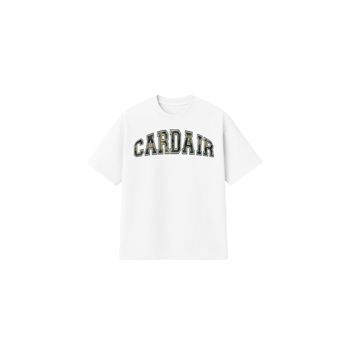 Cardair Camo Cardair T shirt - White — XS — Front View