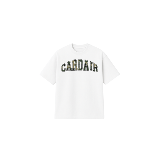 Cardair Camo Cardair T shirt - White — XS — Front View