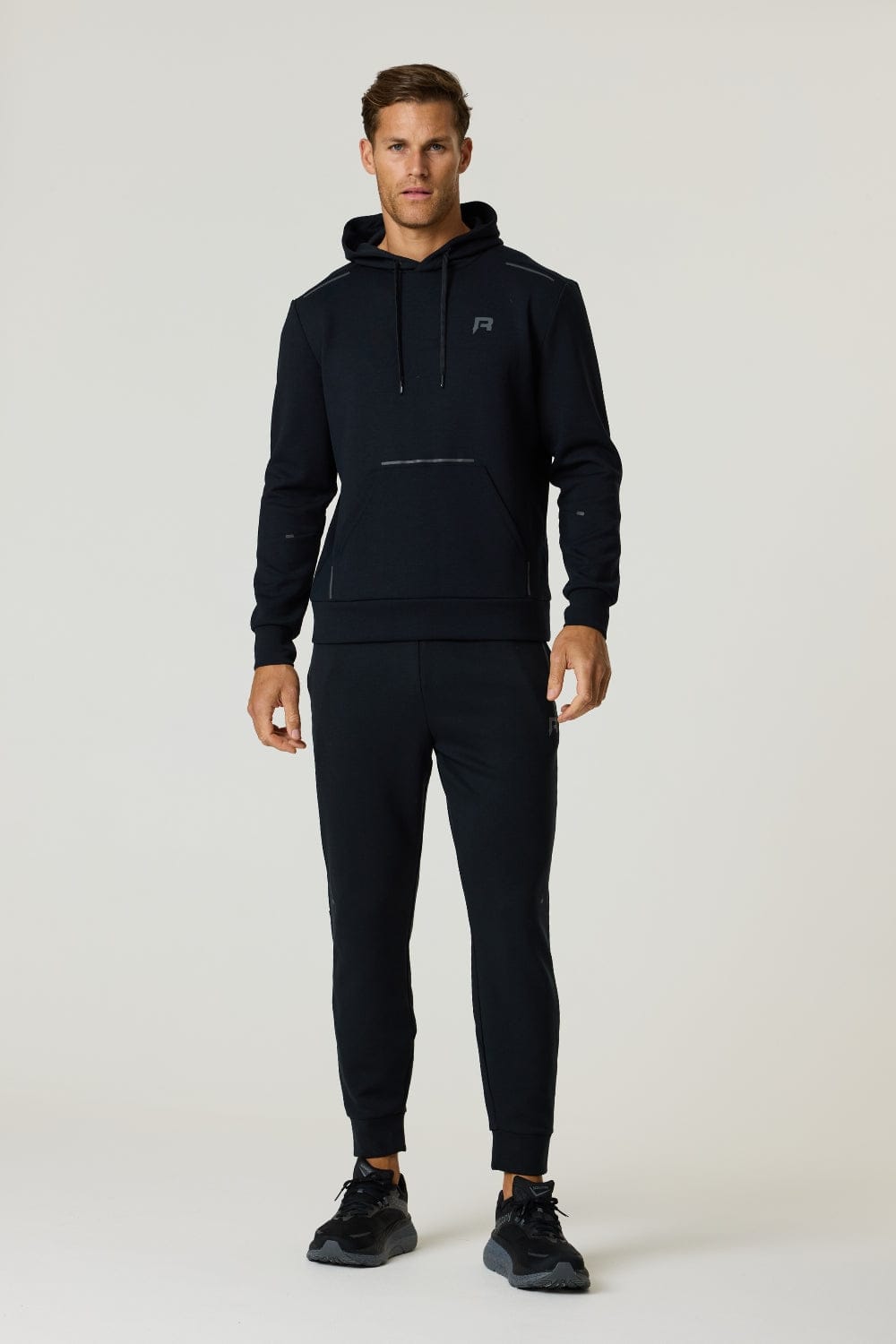 Reprimo Motion Hoodie 'Black' — XS — Back View