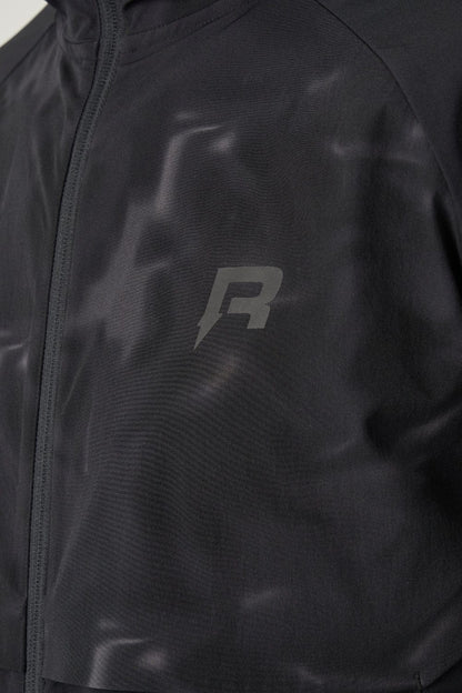 Reprimo Aurora Windbreaker 'Black Aura' — XS — Back View