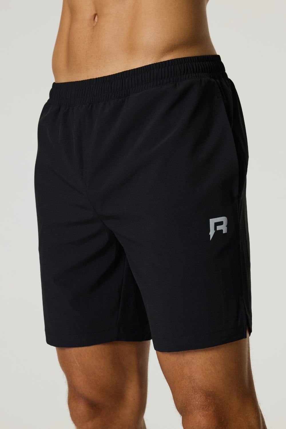 Reprimo Track Shorts 'Black' — XS — Back View