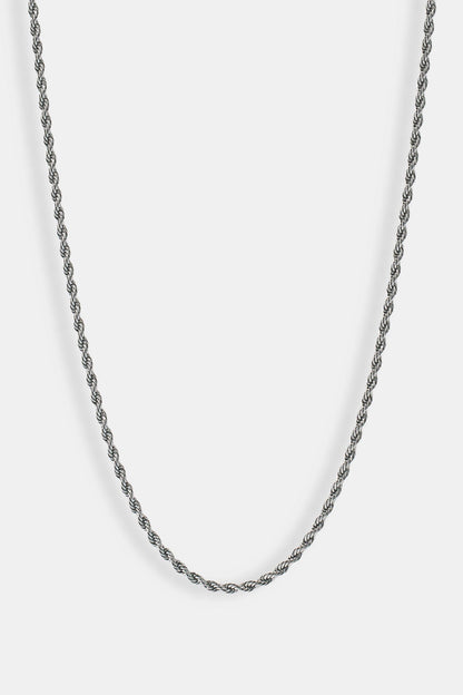 Cernucci 3mm Rope Chain — 16" — Side View