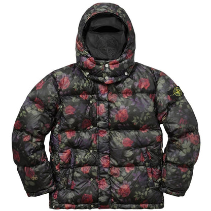 STONE ISLAND FOR SUPREME LAMY COVER Down Jacket in Black — XXS — Side View