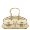Christian Dior Shoulder Bag Detective Bag in Neutral, Leather — Front View