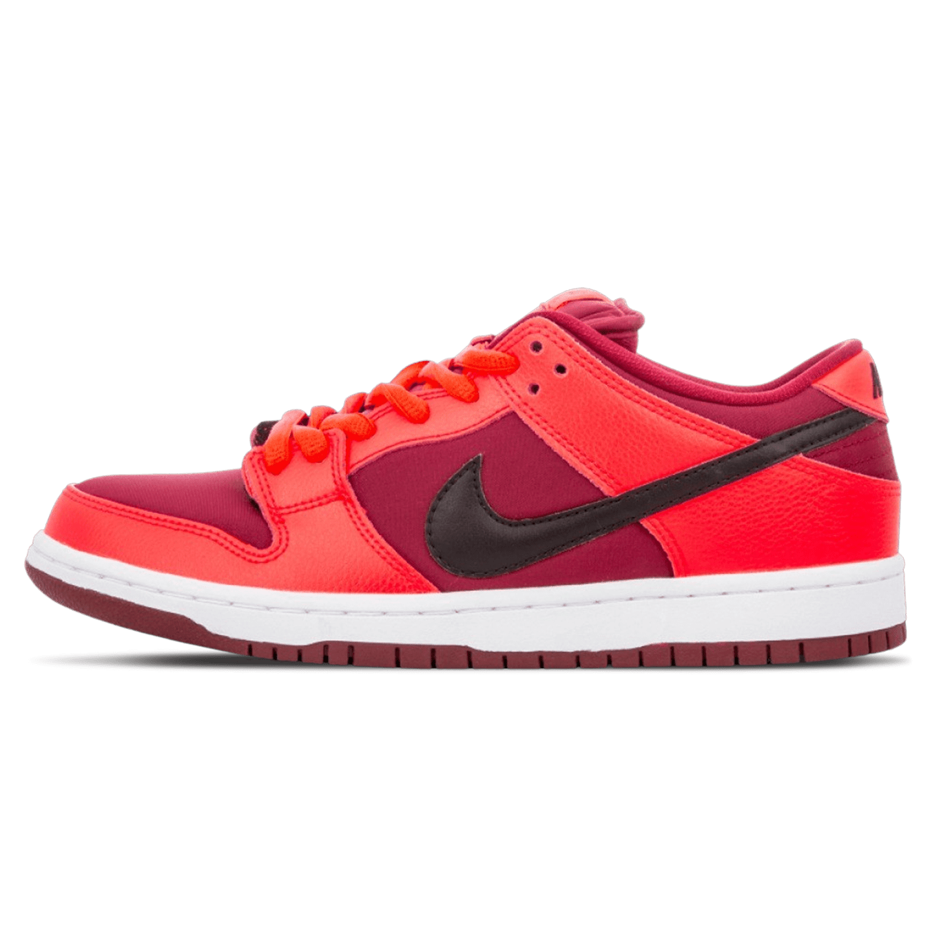 Nike Dunk Low SB 'Laser Crimson' — UK 3 | EU 35.5 | US 3.5 — Front View