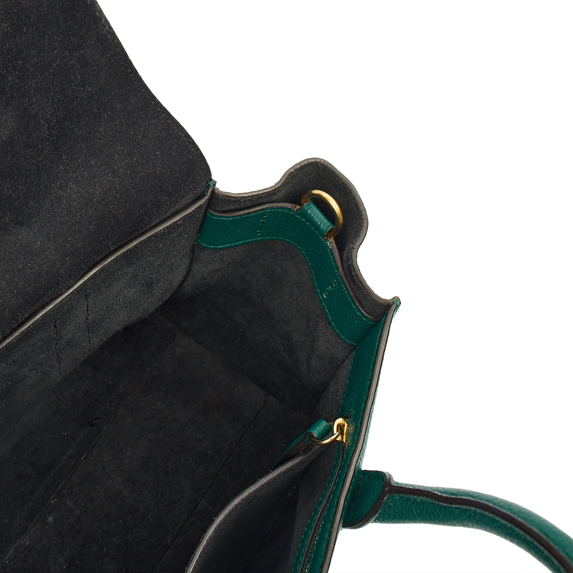 Mulberry Tote Bayswater with Strap- Small in Ocean Green, Leather — Alternate View 17