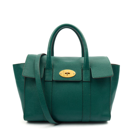 Mulberry Tote Bayswater with Strap- Small in Ocean Green, Leather — Alternate View 7