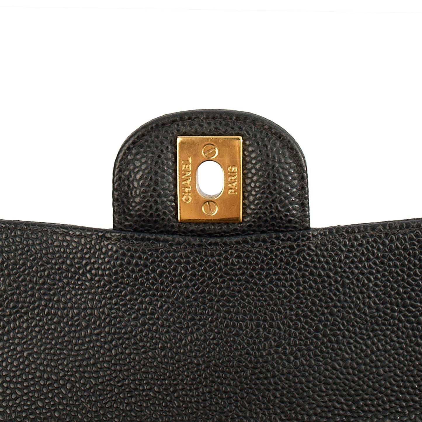Chanel Shoulder Bag Classic Double Flap - Medium in Black, Leather — Alternate View 10