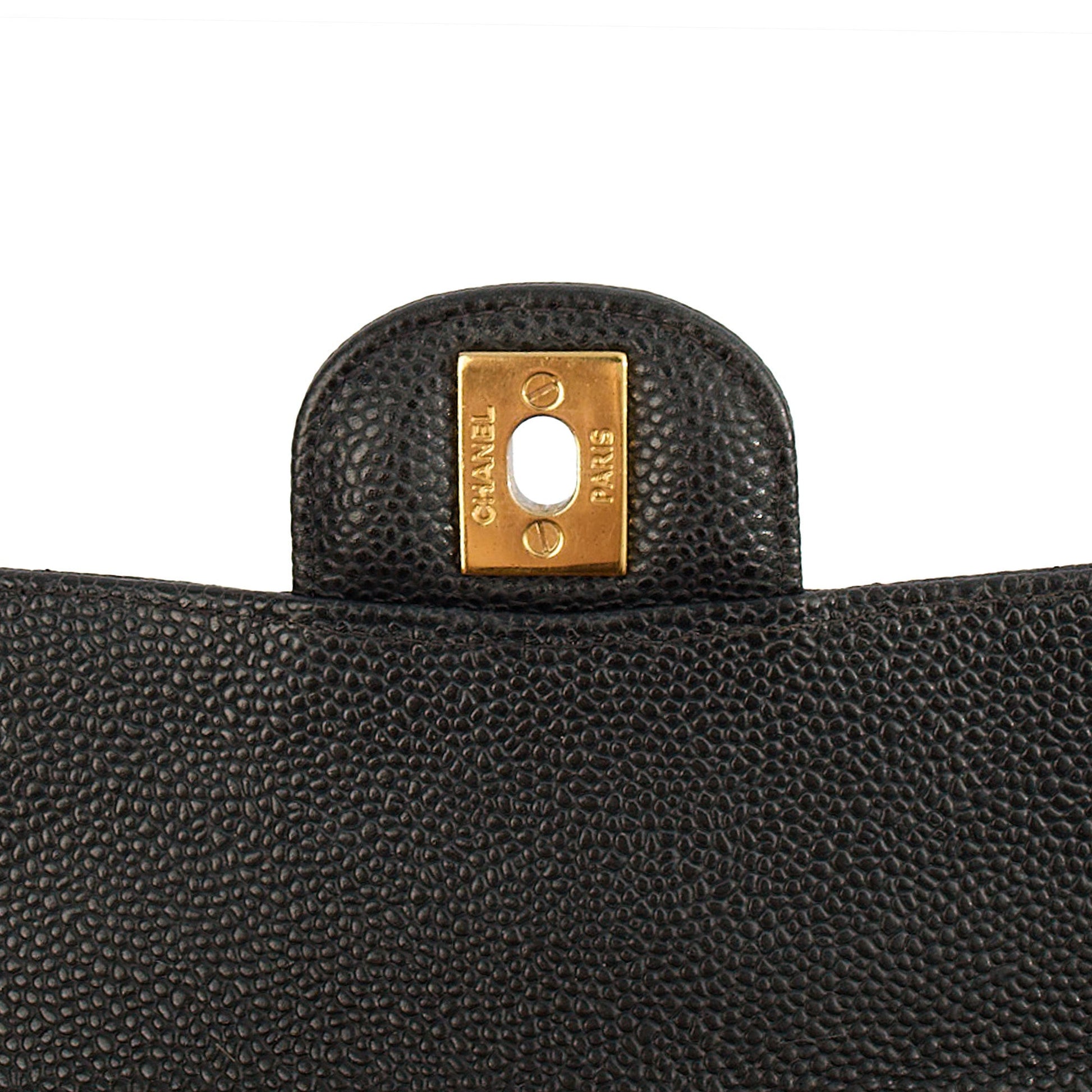 Chanel Shoulder Bag Classic Double Flap - Medium in Black, Leather — Alternate View 10