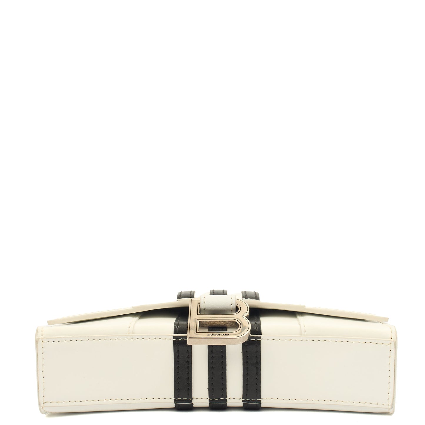 Balenciaga Cross Body Hourglass Wallet on Chain in White, Leather — Alternate View 16