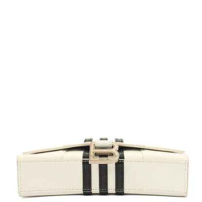 Balenciaga Cross Body Hourglass Wallet on Chain in White, Leather — Alternate View 16