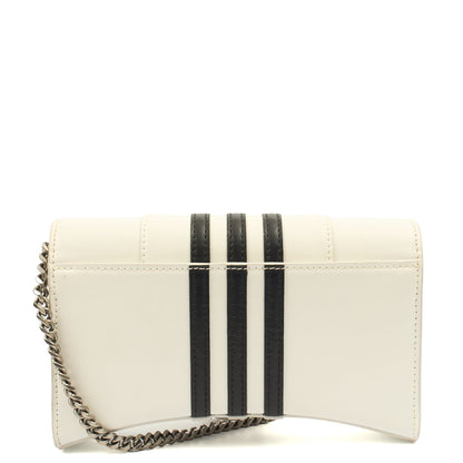 Balenciaga Cross Body Hourglass Wallet on Chain in White, Leather — Alternate View 15