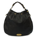 Mulberry Tote Mitzy Tote in Navy, Calfskin Leather — Front View