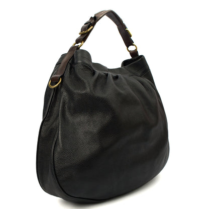 Mulberry Tote Mitzy Tote in Navy, Calfskin Leather — Alternate View 9