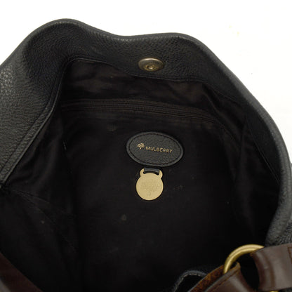 Mulberry Tote Mitzy Tote in Navy, Calfskin Leather — Alternate View 12