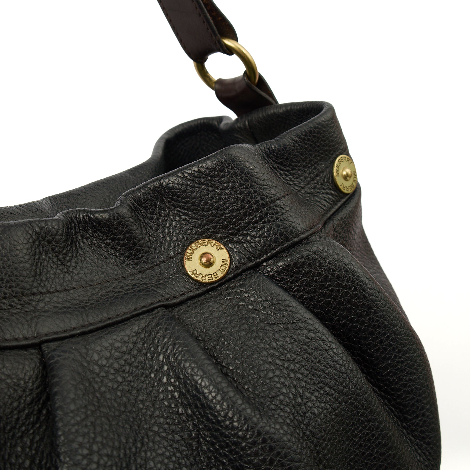 Mulberry Tote Mitzy Tote in Navy, Calfskin Leather — Alternate View 8