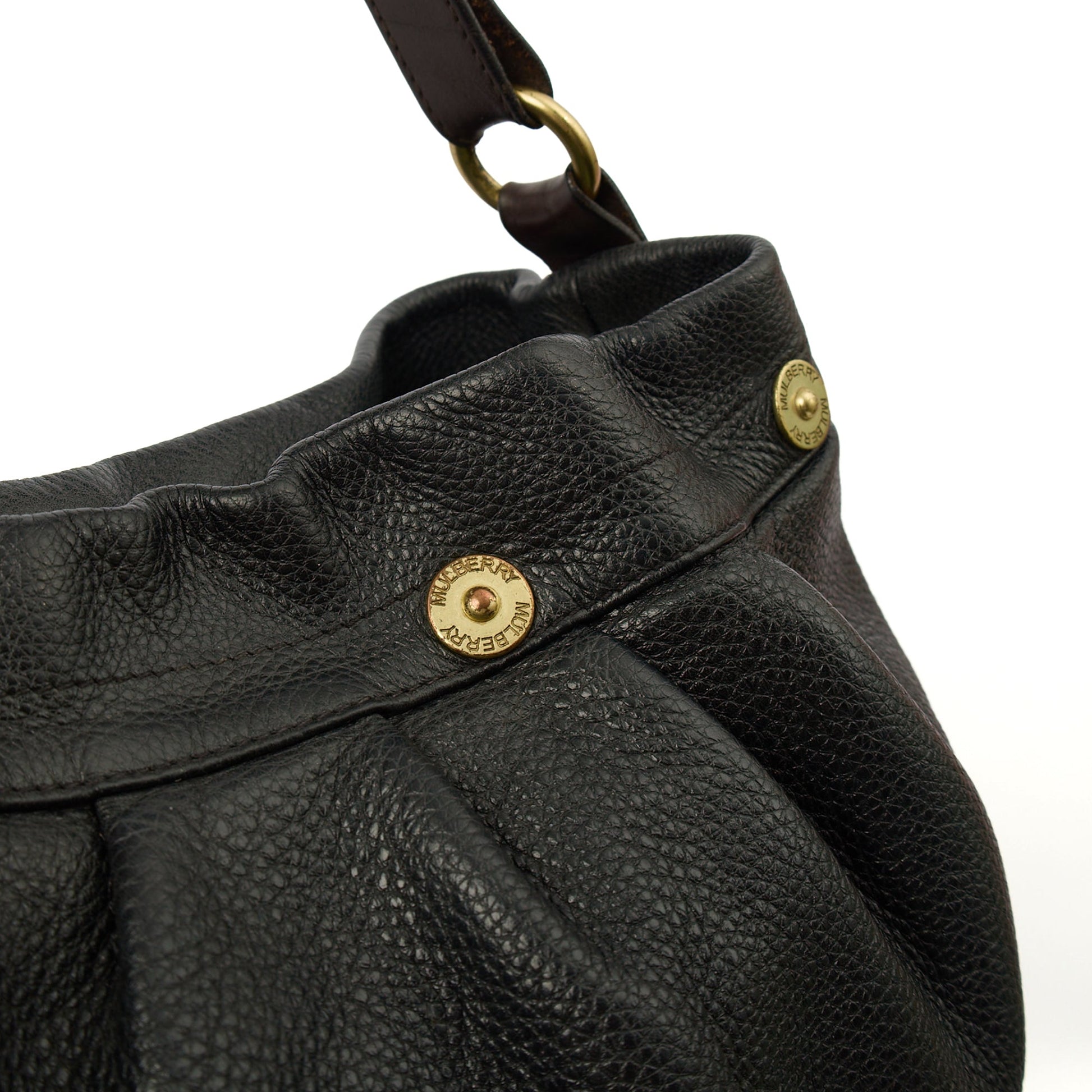 Mulberry Tote Mitzy Tote in Navy, Calfskin Leather — Alternate View 14