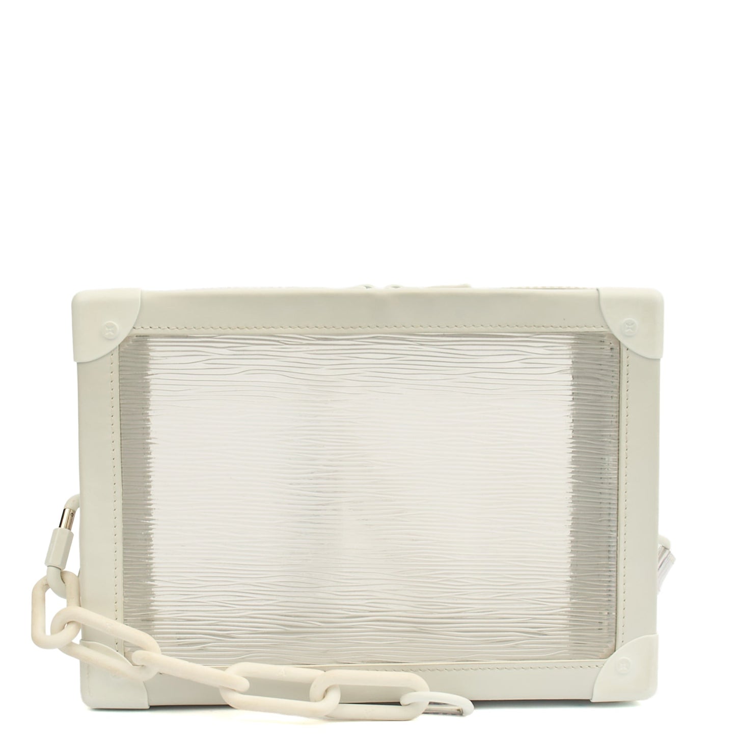 Louis Vuitton Cross Body Soft Trunk  in White, Plastic — Alternate View 7