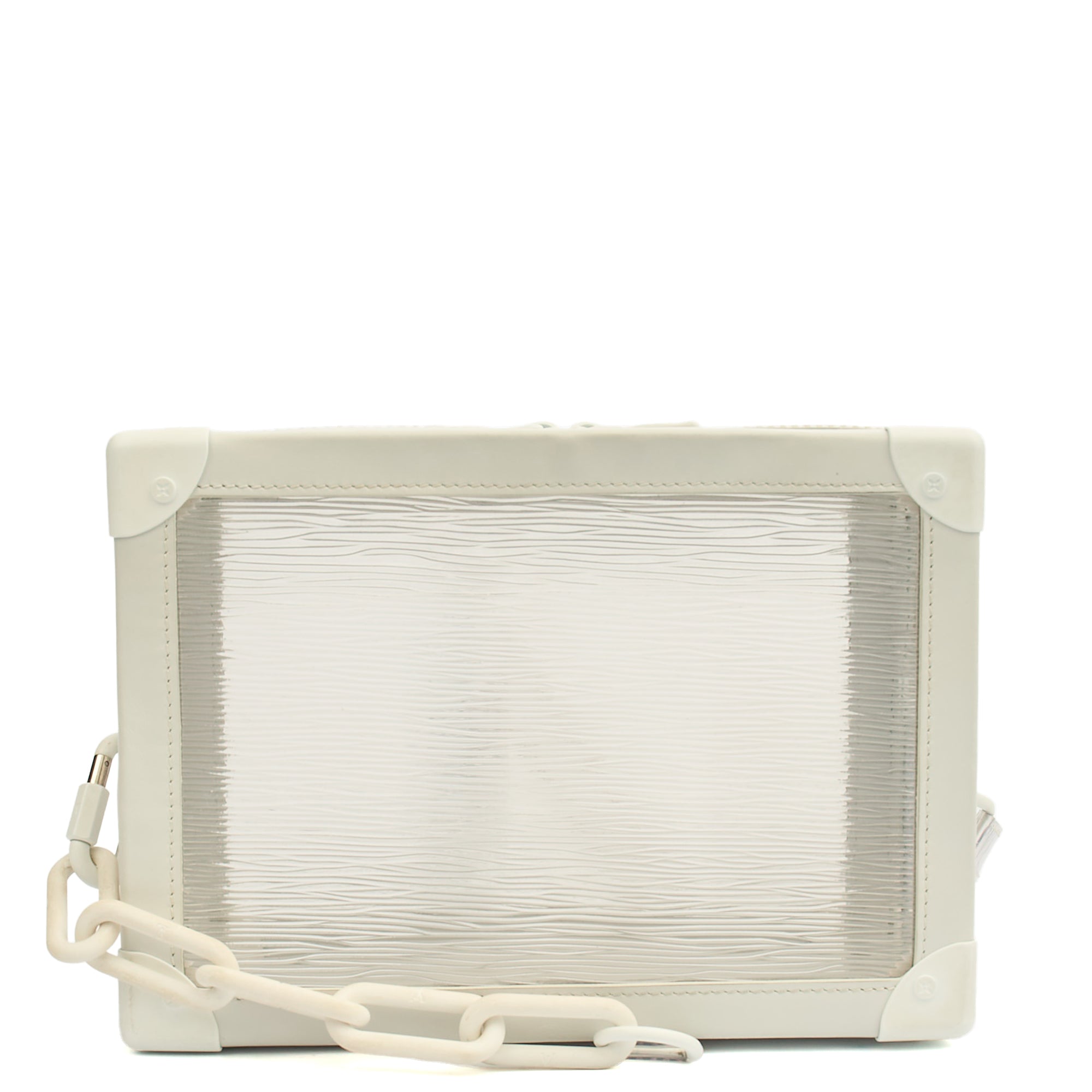 Louis Vuitton Cross Body Soft Trunk  in White, Plastic — Alternate View 7