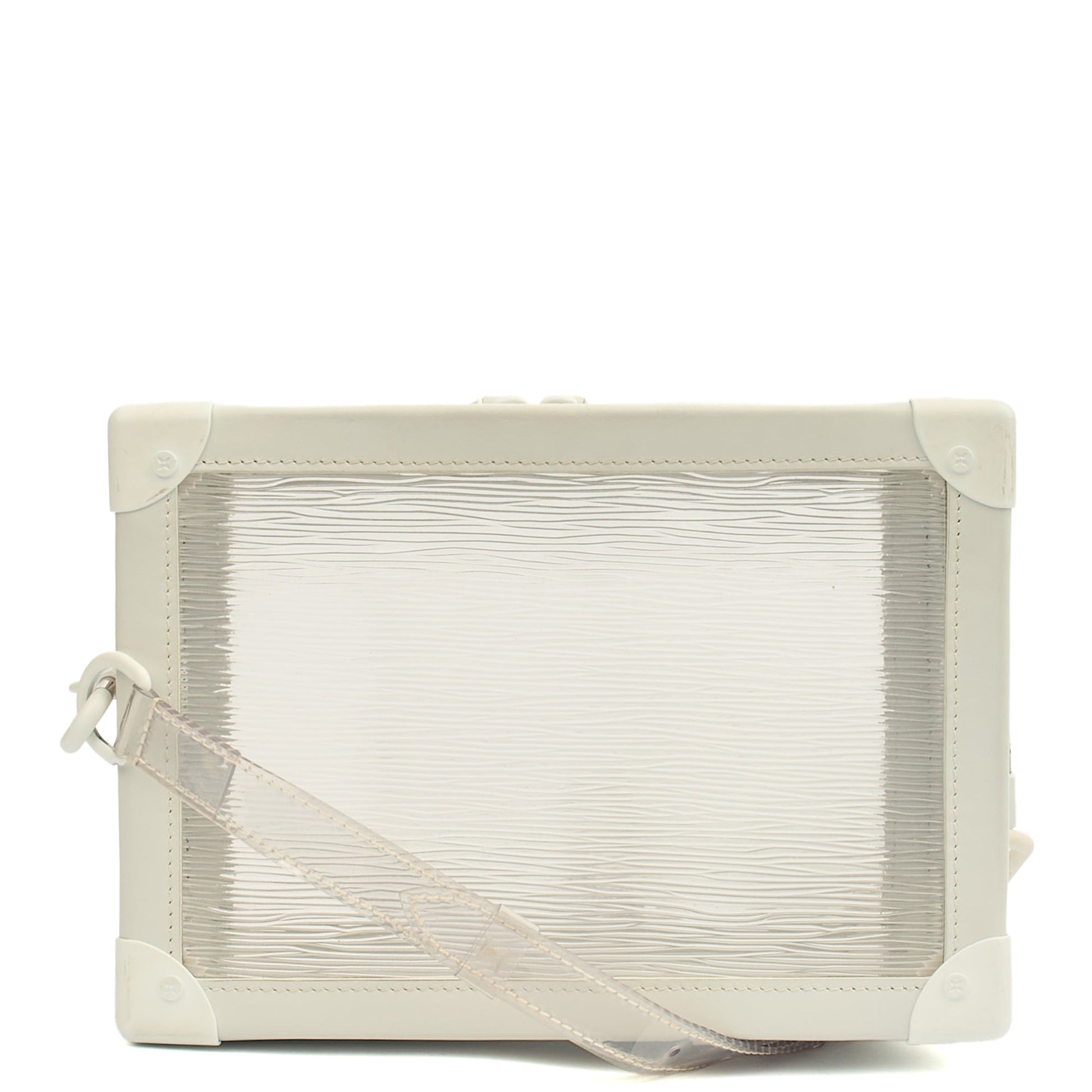 Louis Vuitton Cross Body Soft Trunk  in White, Plastic — Alternate View 15