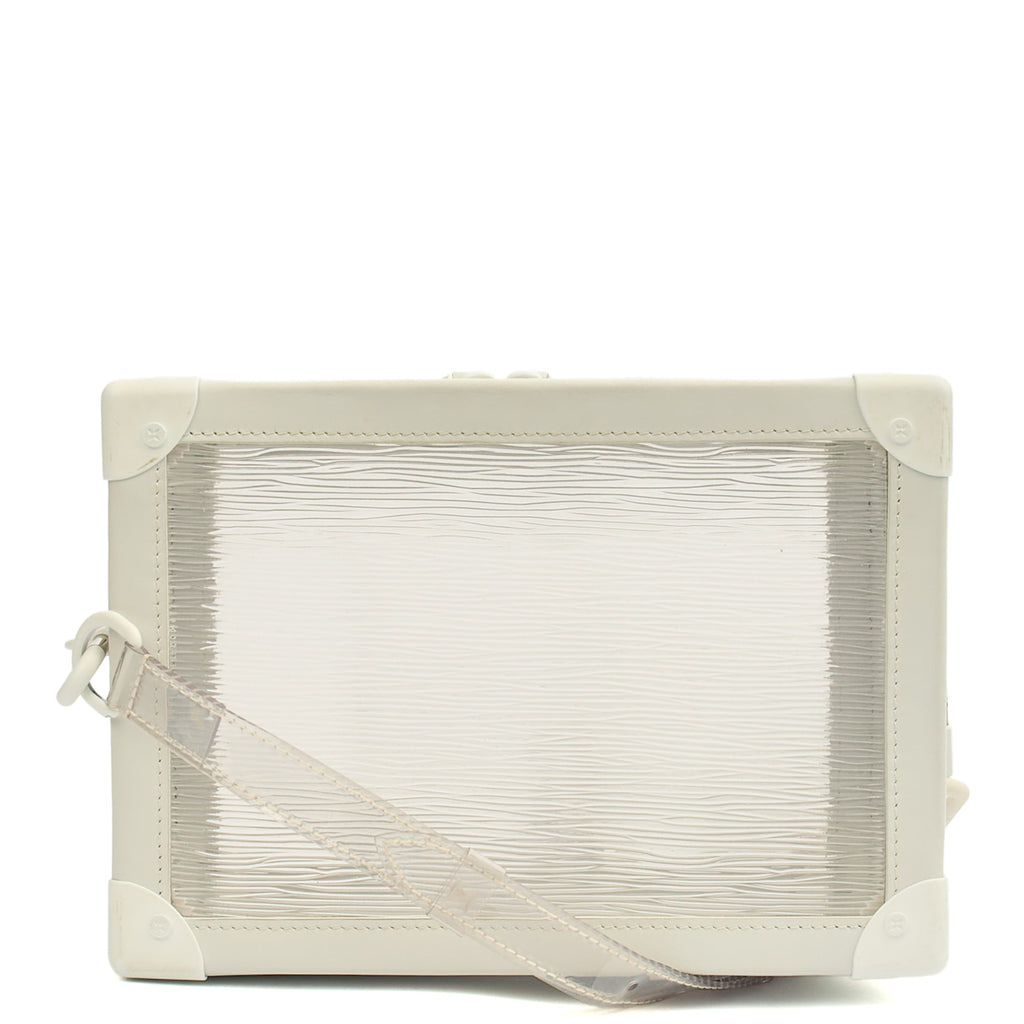 Louis Vuitton Cross Body Soft Trunk  in White, Plastic — Alternate View 9
