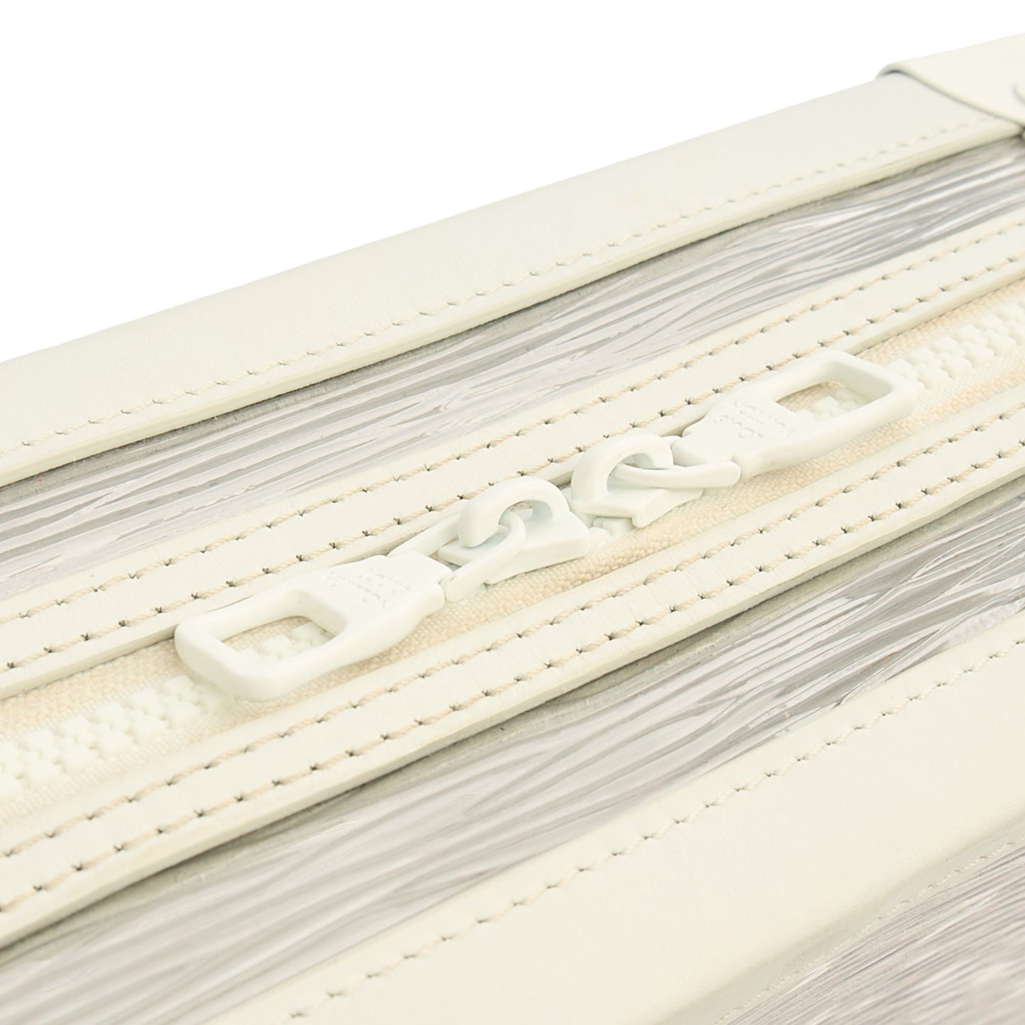 Louis Vuitton Cross Body Soft Trunk  in White, Plastic — Lifestyle View