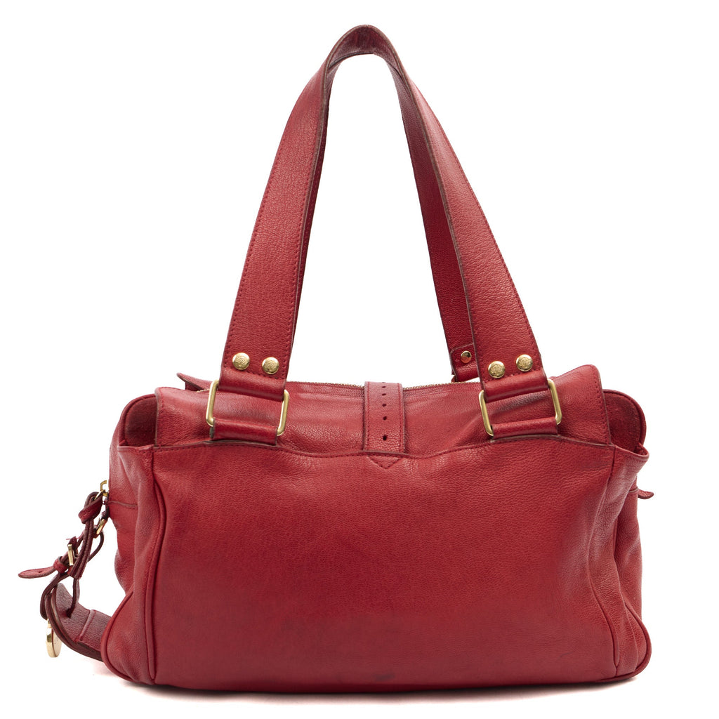 Mulberry Shoulder Bag Mabel  in Lipstick Red, Calfskin Leather — Alternate View 12