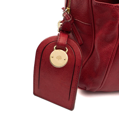 Mulberry Shoulder Bag Mabel  in Lipstick Red, Calfskin Leather — Lifestyle View