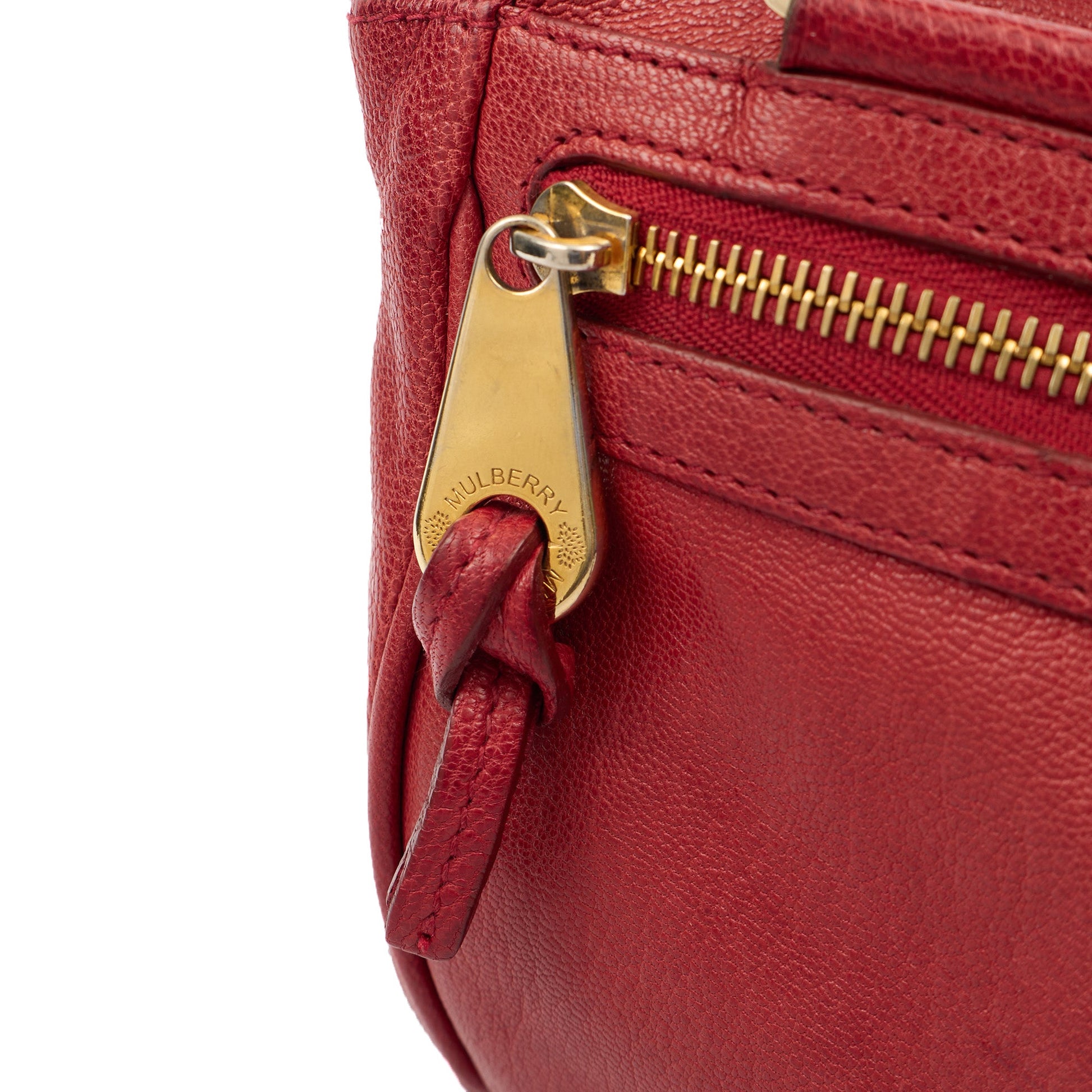 Mulberry Shoulder Bag Mabel  in Lipstick Red, Calfskin Leather — Alternate View 15