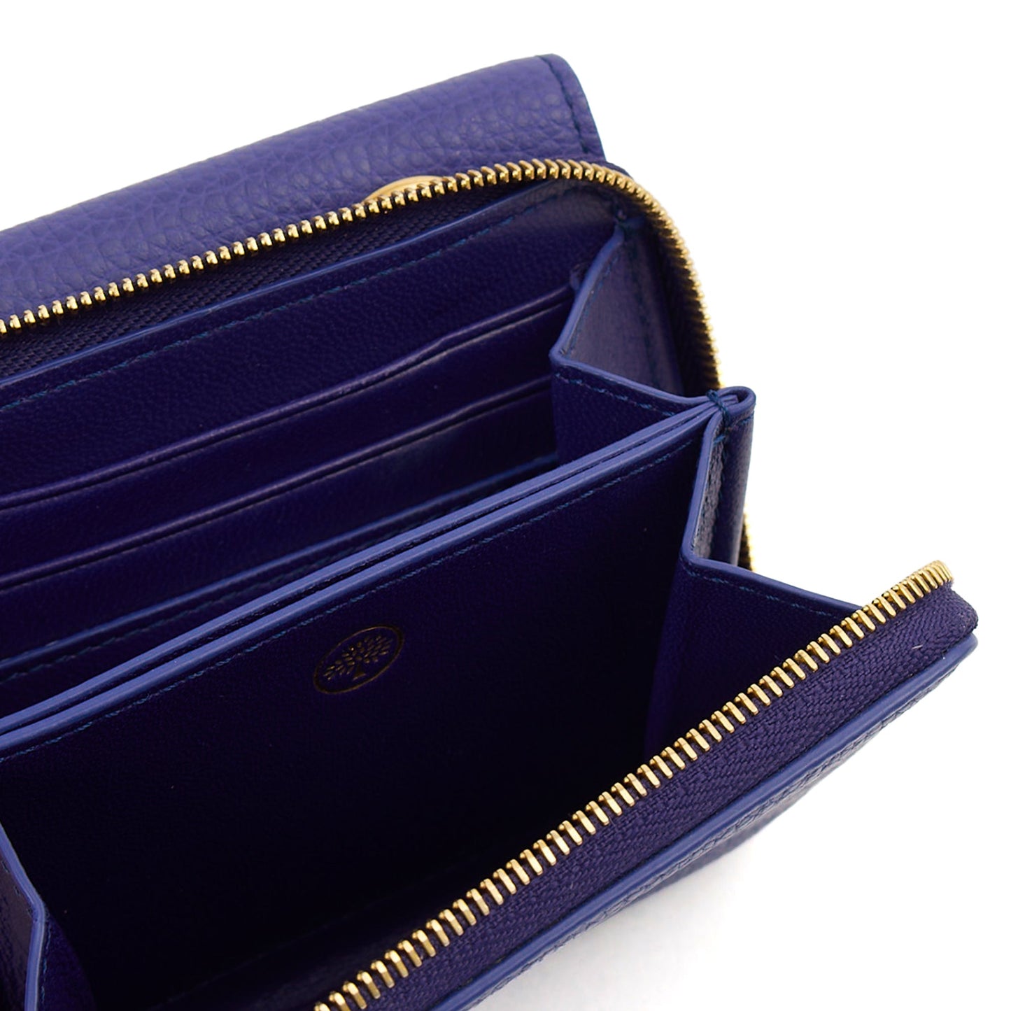 Mulberry Purse Clifton Chain Purse in Amethyst, Leather — Lifestyle View