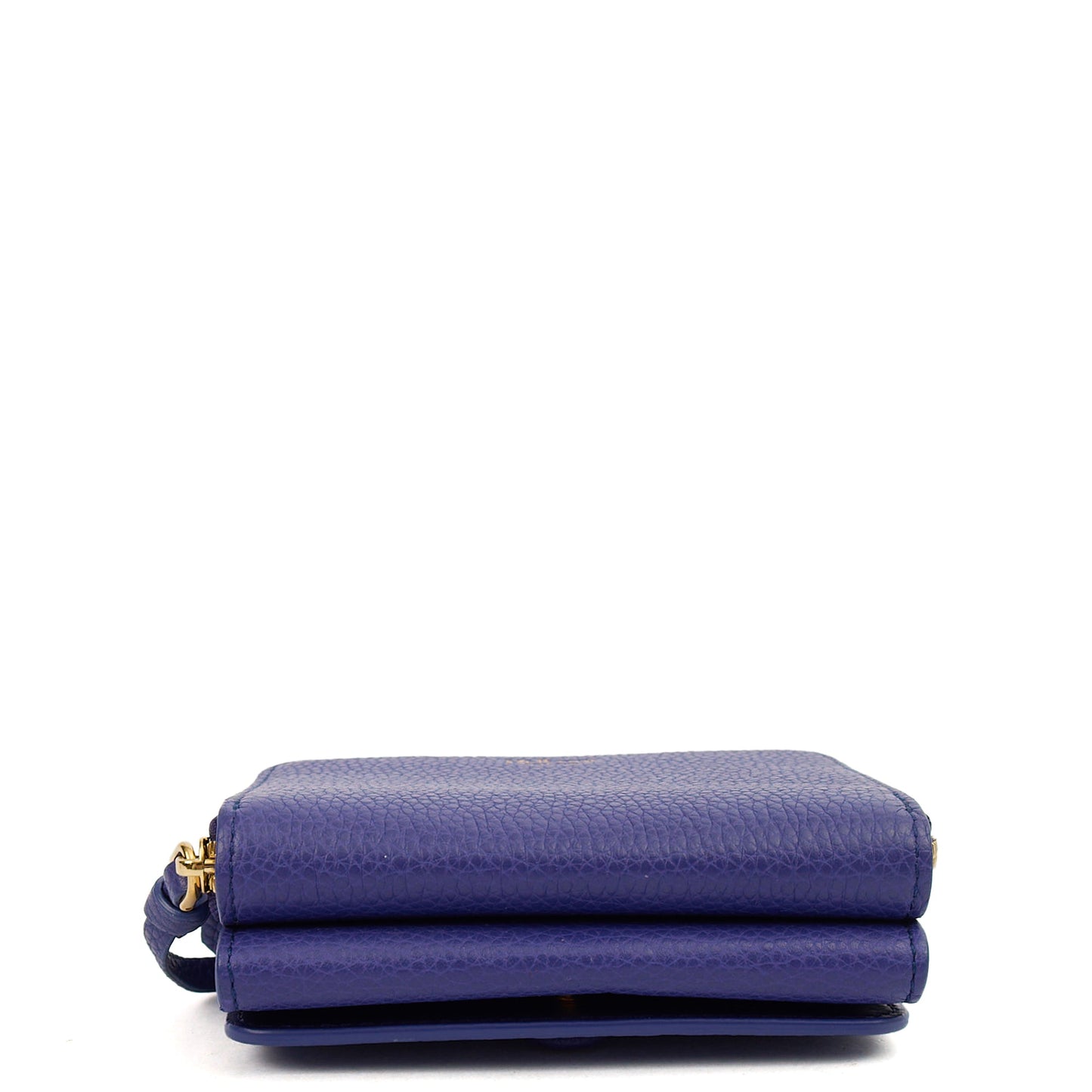 Mulberry Purse Clifton Chain Purse in Amethyst, Leather — Detail View